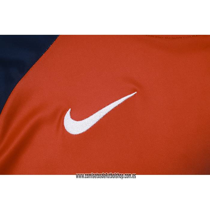Chandal del Paris Saint-Germain 23-24 Manga Corta Rojo y Azul - Pantalon Corto